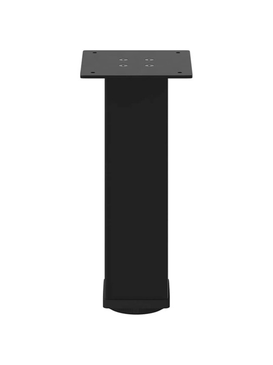 Sohvapöydän jalat 4 kpl musta 30-32 cm teräs