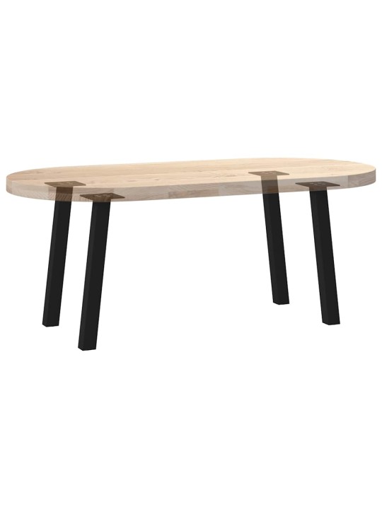 Sohvapöydän jalat 4 kpl musta 30 cm teräs