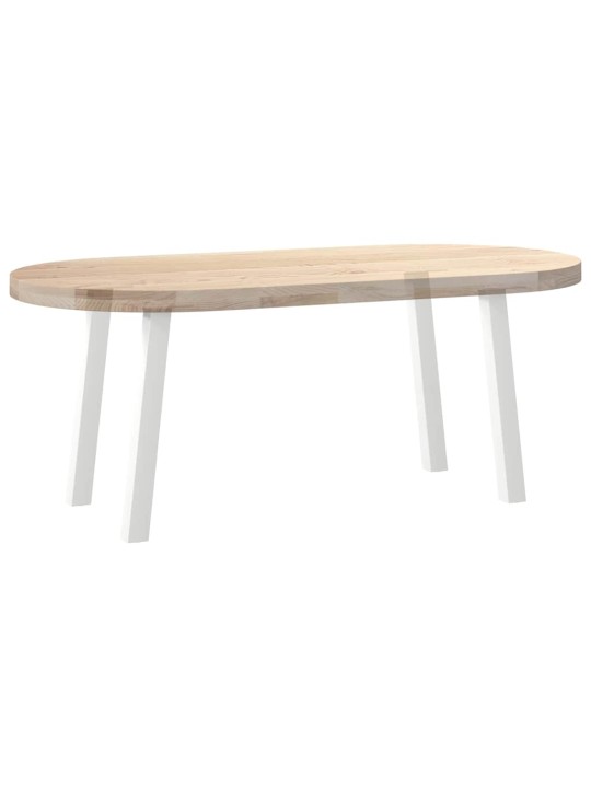 Sohvapöydän jalat 4 kpl valkoinen 30 cm teräs