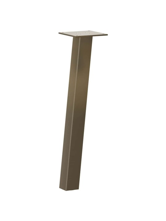 Sohvapöydän jalat 4 kpl luonnonvärinen teräs 30 cm teräs