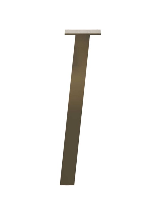 Sohvapöydän jalat 4 kpl luonnonvärinen teräs 30 cm teräs