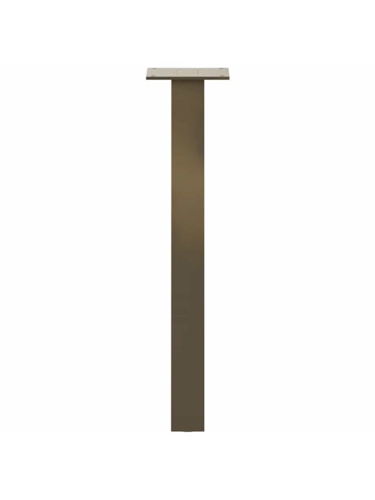 Sohvapöydän jalat 4 kpl luonnonvärinen teräs 30 cm teräs