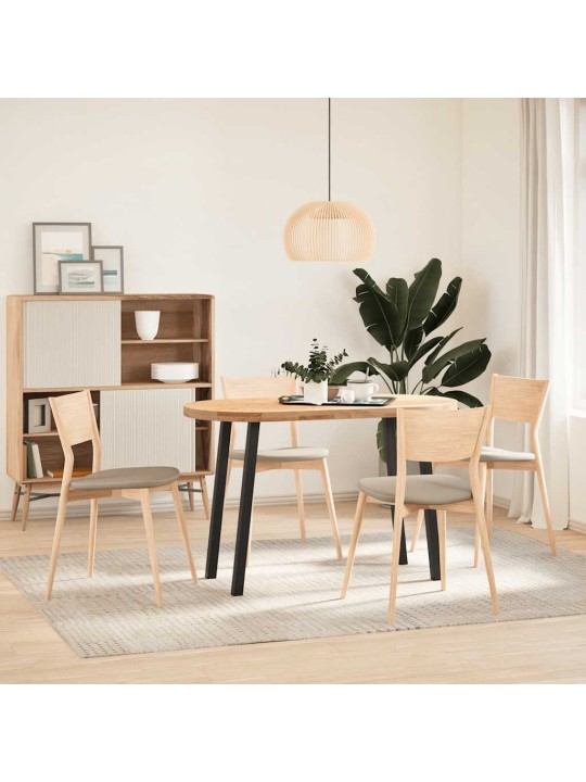 Konsolipöydän jalat 4 kpl musta 72 cm teräs