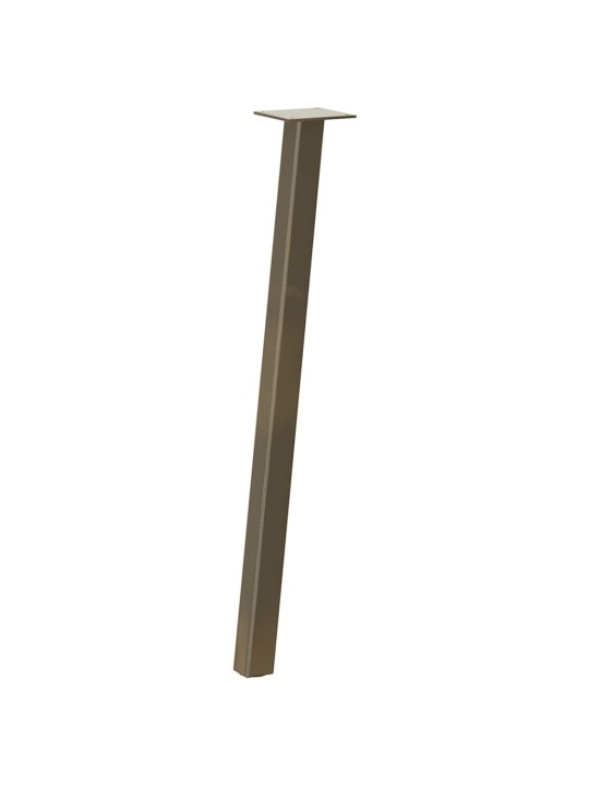 Konsolipöydän jalat 4 kpl luonnonvärinen teräs 72 cm teräs