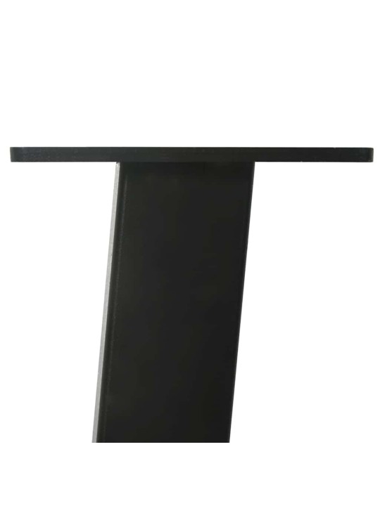 Sohvapöydän jalat 4 kpl musta 30 cm teräs