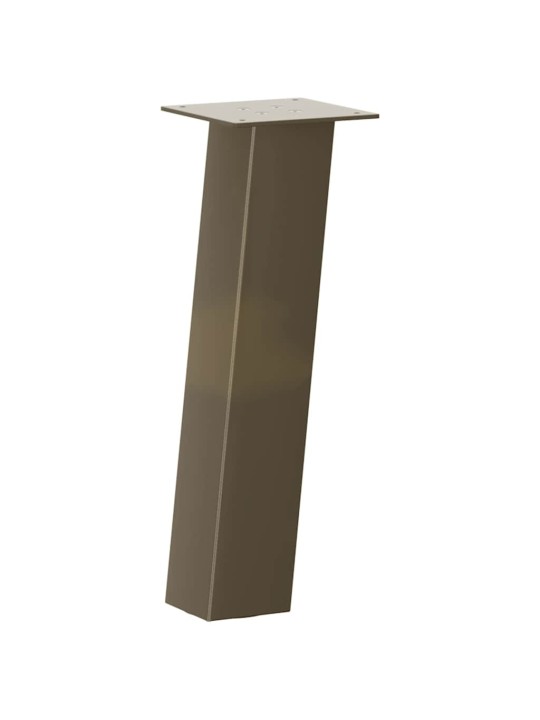 Sohvapöydän jalat 4 kpl luonnonvärinen teräs 30 cm teräs