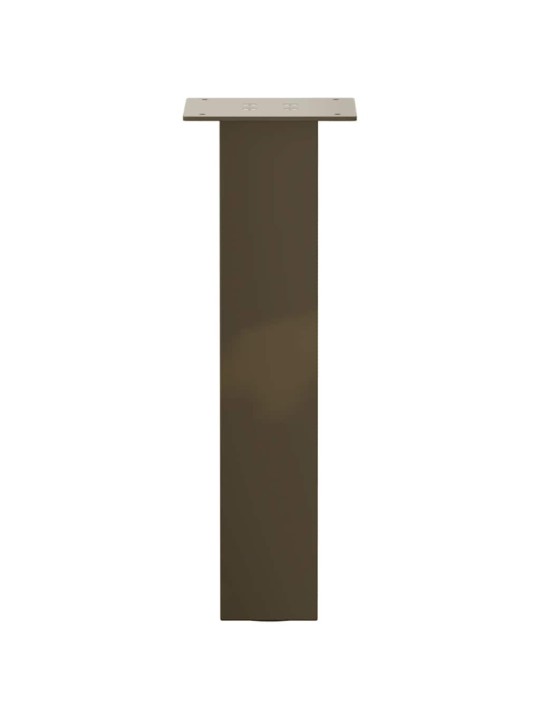 Sohvapöydän jalat 4 kpl luonnonvärinen teräs 30 cm teräs