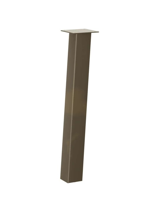 Konsolipöydän jalat 4 kpl luonnonvärinen teräs 72 cm teräs