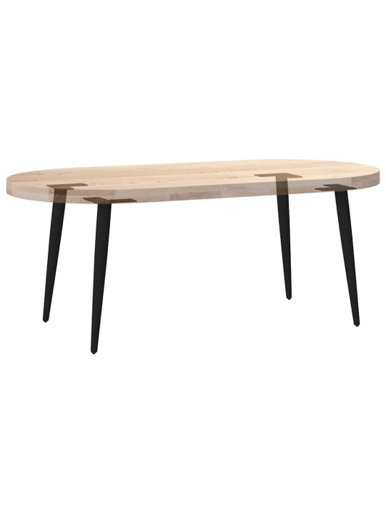 Sohvapöydän jalat kartiomaiset 4 kpl musta 42-43 cm teräs