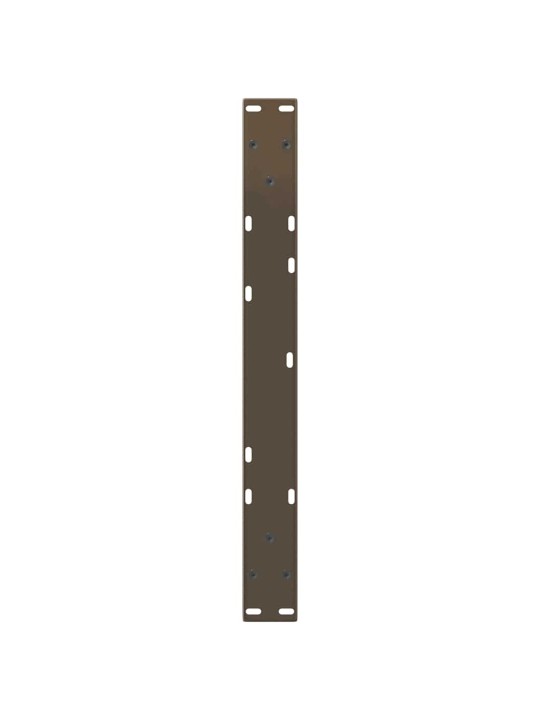 Sohvapöydän jalat v-muotoiset 2 kpl luonnonvärinen teräs 50x(30-31,3) cm teräs
