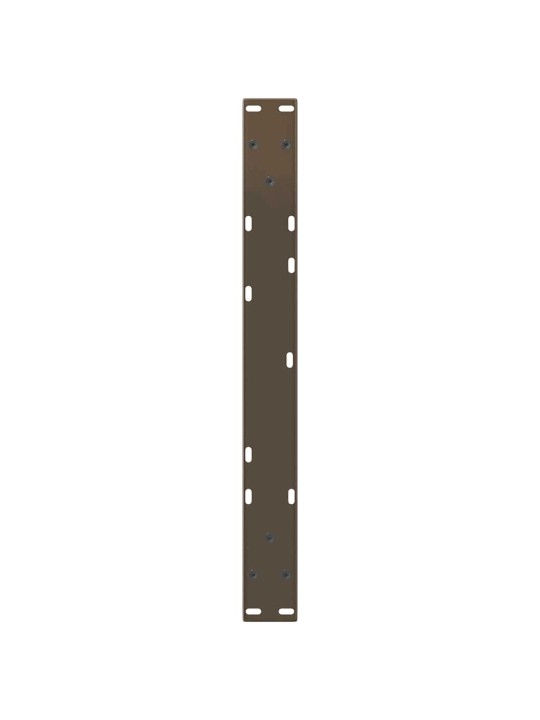 Sohvapöydän jalat v-muotoiset 2 kpl luonnonvärinen teräs 60x(30-31,3) cm teräs