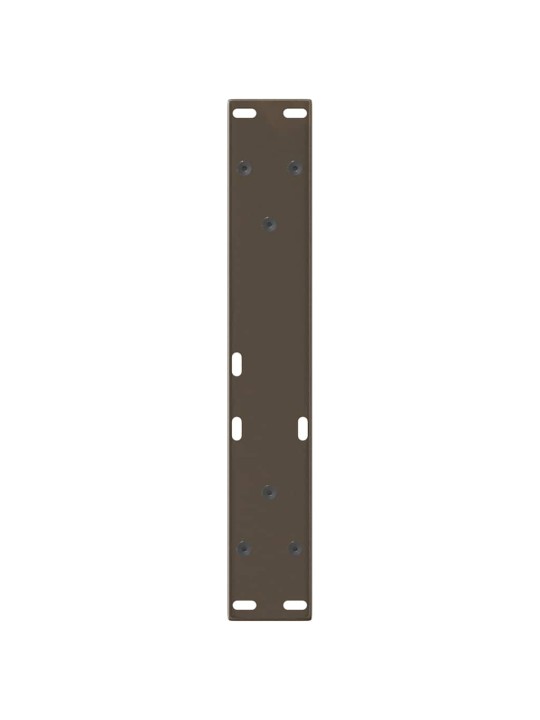 Sohvapöydän jalat v-muotoiset 2 kpl luonnollinen teräs 38x(42-43,3) cm teräs