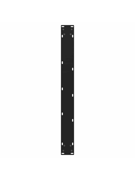 Ruokapöydän jalat v-muotoiset 3 kpl musta 90x(72-73,3) cm teräs