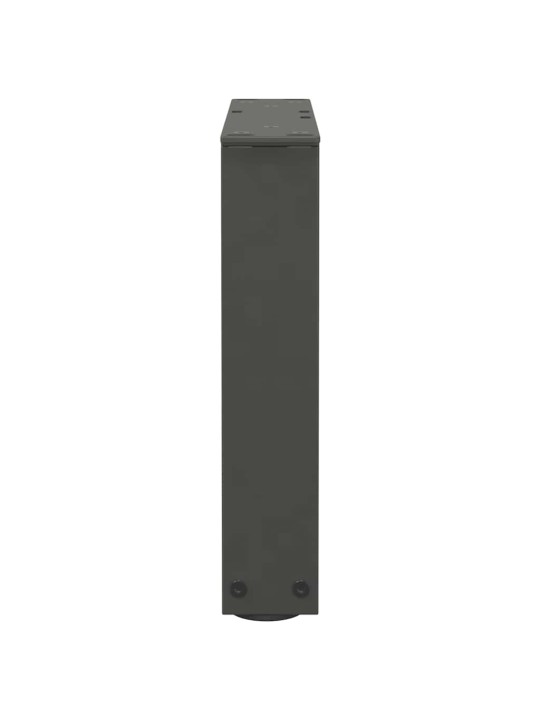 Sohvapöydän jalat v-muotoiset 2 kpl antrasiitti 30x(30-31,3) cm teräs
