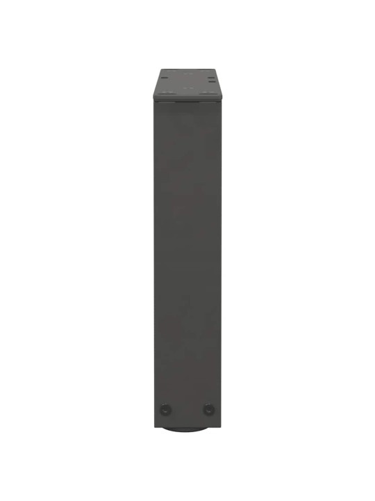 Sohvapöydän jalat v-muotoiset 2 kpl antrasiitti 40x(30-31,3) cm teräs