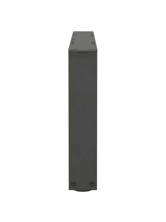 Sohvapöydän jalat v-muotoiset 2 kpl antrasiitti 50x(30-31,3) cm teräs