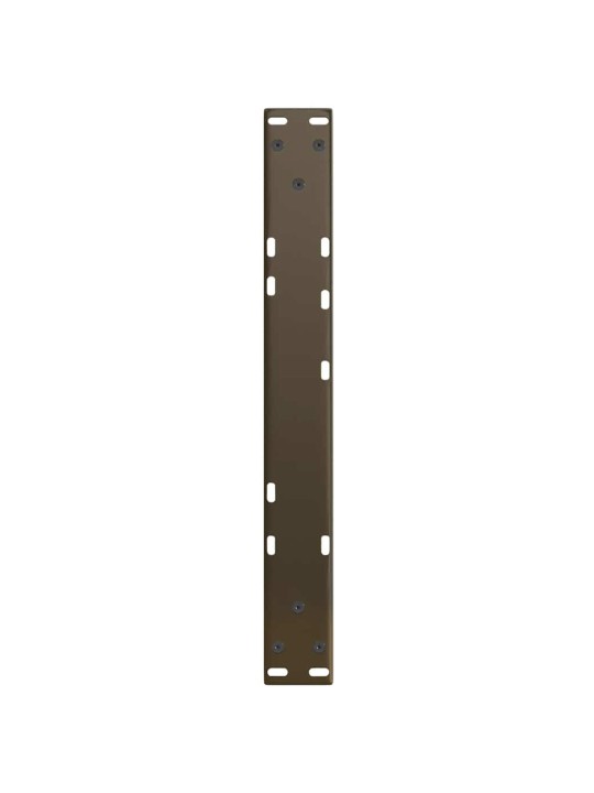 Sohvapöydän jalat v-muotoiset 2 kpl luonnonvärinen teräs 50x(30-31,3) cm teräs