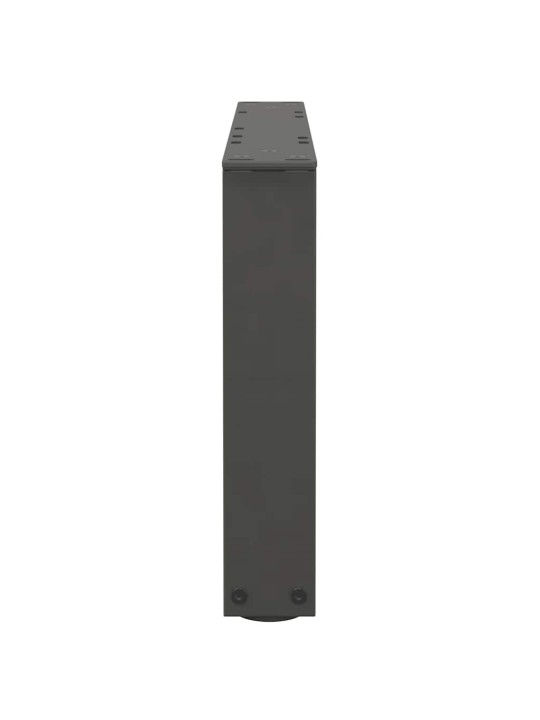 Sohvapöydän jalat v-muotoiset 2 kpl antrasiitti 60x(30-31,3) cm teräs