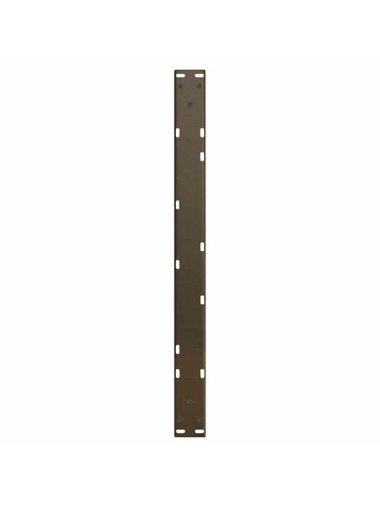 Sohvapöydän jalat v-muotoiset 2 kpl luonnonvärinen teräs 70x(30-31,3) cm teräs
