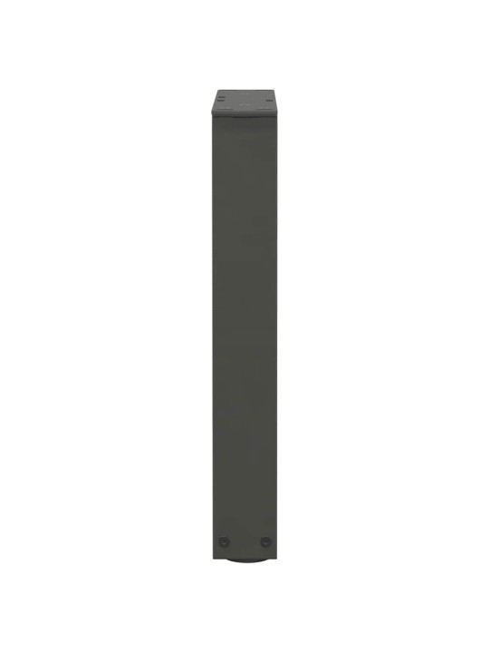 Sohvapöydän jalat v-muotoiset 2 kpl antrasiitti 38x(42-43,3) cm teräs