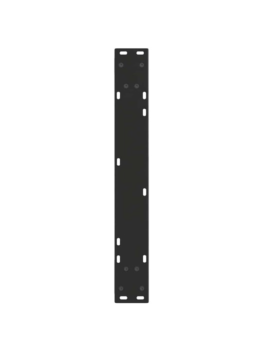 Ruokapöydän jalat v-muotoiset 3 kpl musta 70x(72-73,3) cm teräs