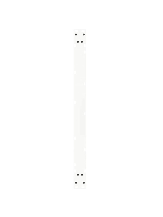 Ruokapöydän jalat v-muotoiset 3 kpl valkoinen 100 x (72-73,3) cm teräs