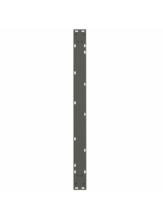 Ruokapöydän jalat v-muotoiset 3 kpl antrasiitti 100x(72-73,3) cm teräs