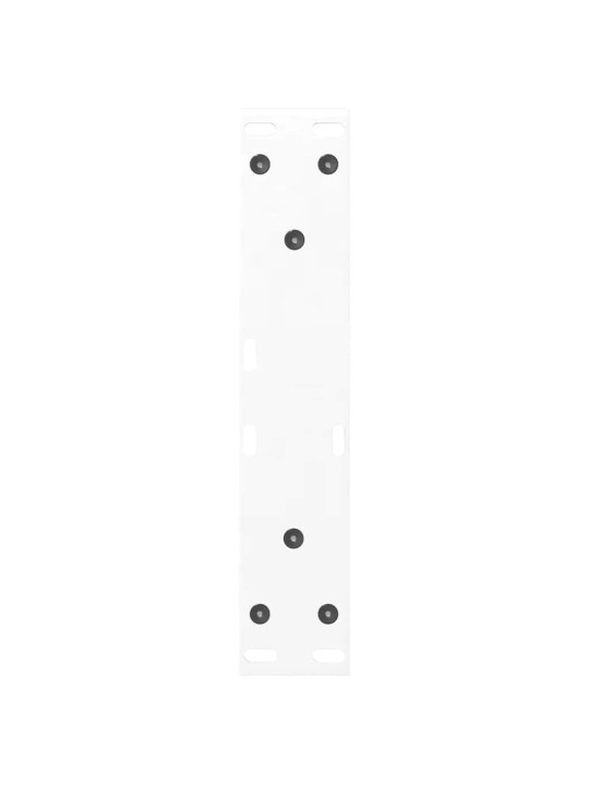 Sohvapöydän jalat 2 kpl valkoinen 30x(30-31,3) cm teräs