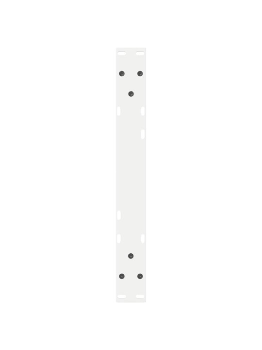 Sohvapöydän jalat 2 kpl valkoinen 50x(30-31,3) cm teräs
