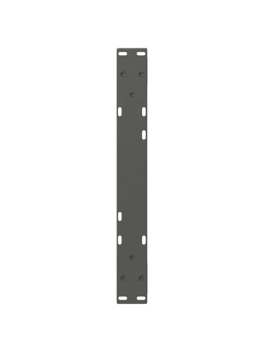 Sohvapöydän jalat 2 kpl antrasiitti 50x(30-31,3) cm teräs