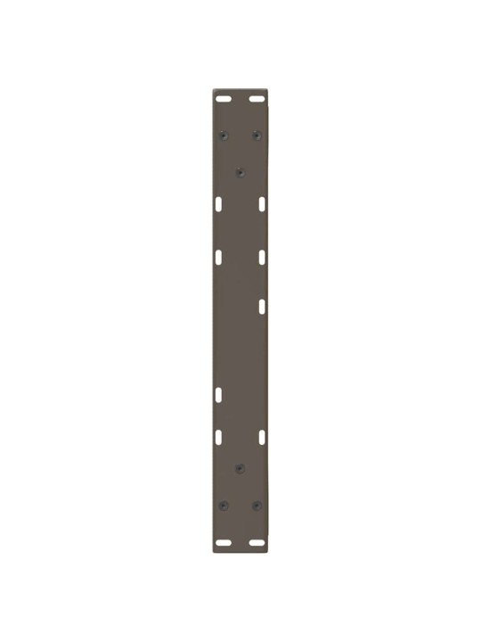 Sohvapöydän jalat 2 kpl luonnonvärinen teräs 60x(42-43,3) cm teräs