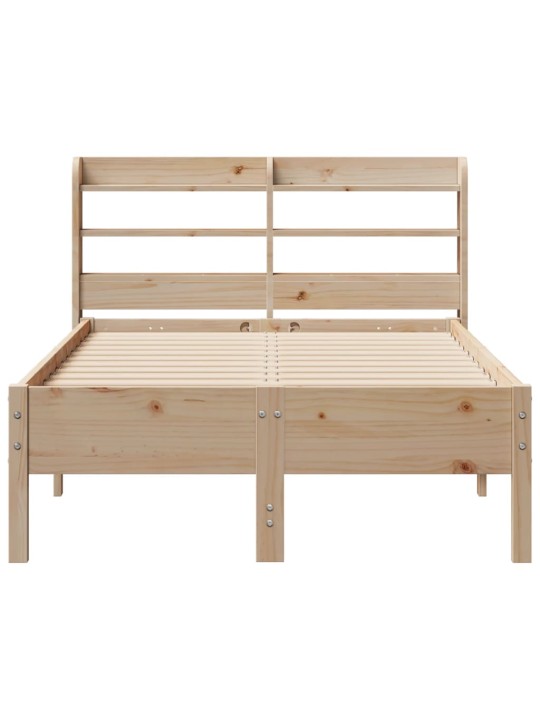 Sängynrunko ilman patjaa 75x190 cm täysi mänty