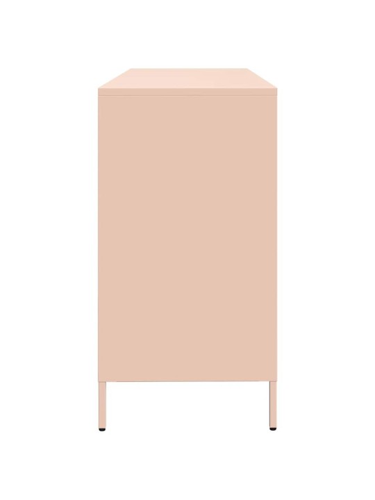 Senkki pinkki 135x39x73,5 cm kylmävalssattu teräs