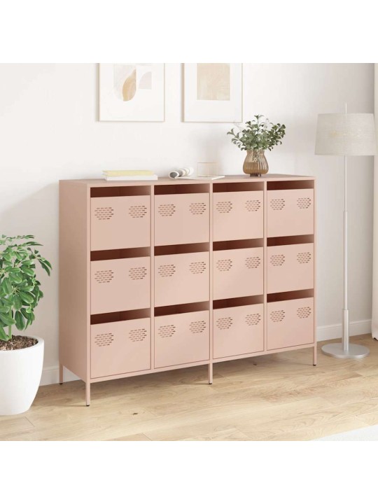 Senkki pinkki 135x39x103,5 cm kylmävalssattu teräs