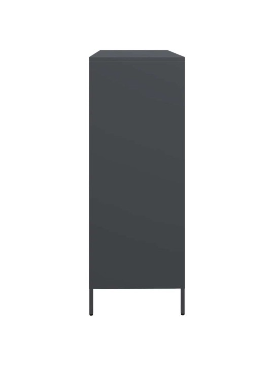 Senkki antrasiitti 135x39x103,5 cm kylmävalssattu teräs