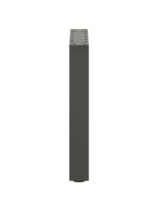 Sohvapöydän jalat u-muotoiset 2 kpl antrasiitti 28x(42-43) cm teräs