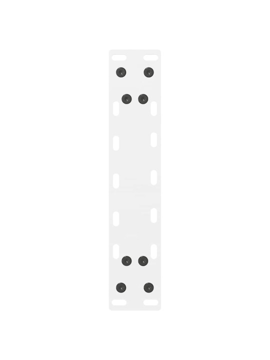 Sohvapöydän jalat valkoiset 2 kpl 30x(30-31) cm teräs
