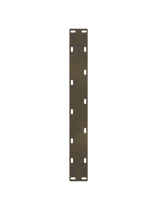 Sohvapöydän jalat, luonnonvärinen teräs, 2 kpl, 50 x (30-31) cm, teräs