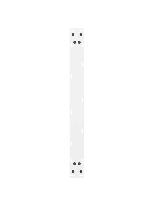 Sohvapöydän jalat valkoiset 2 kpl 70x(30-31) cm teräs