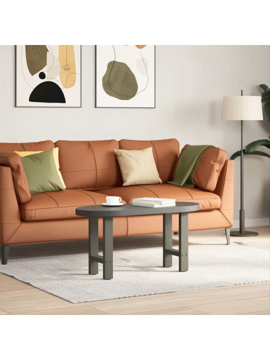 Sohvapöydän jalat antrasiitti 2 kpl 28x(42-43) cm teräs