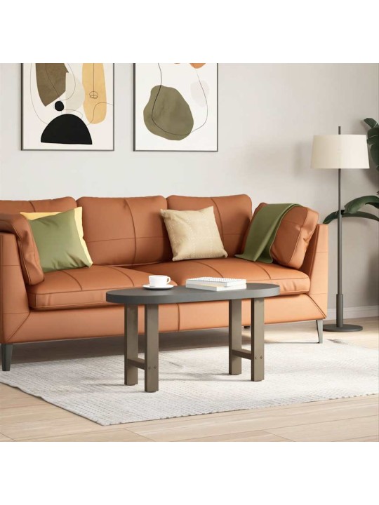 Sohvapöydän jalat, luonnonvärinen teräs, 2 kpl, 28 x (42-43) cm, teräs