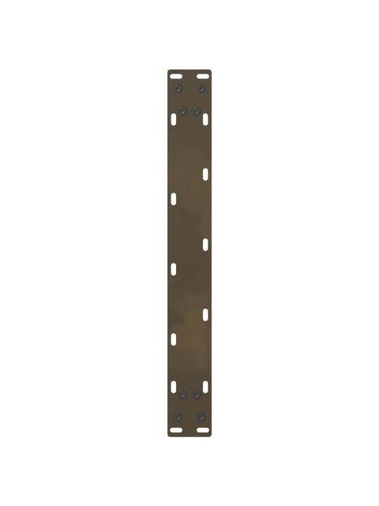 Sohvapöydän jalat, luonnonvärinen teräs, 2 kpl, 60 x (42-43) cm, teräs