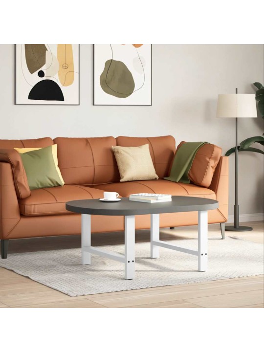 Sohvapöydän jalat valkoiset 2 kpl 70x(42-43) cm teräs