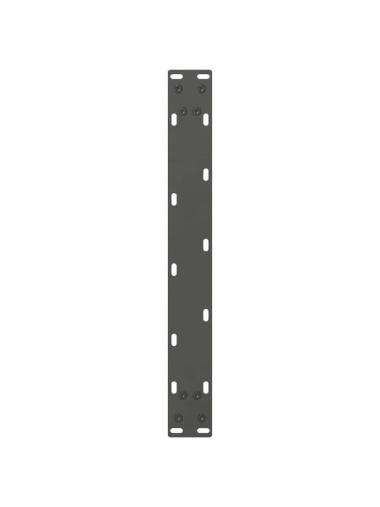 Sohvapöydän jalat antrasiitti 2 kpl 70x(42-43) cm teräs