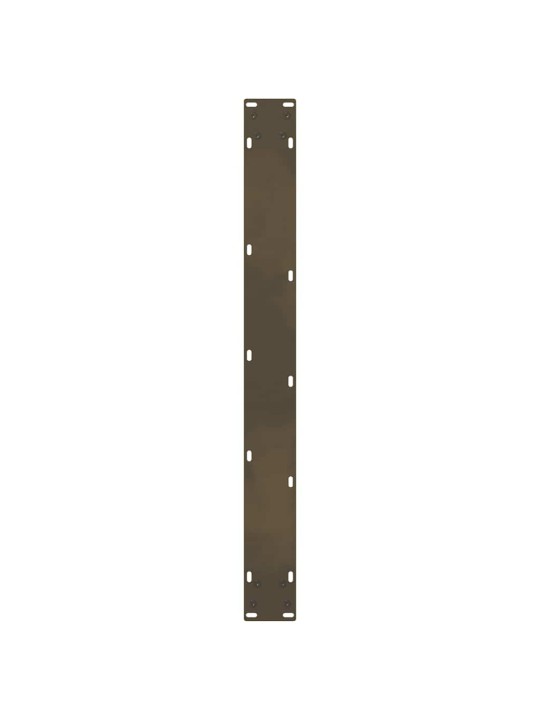 Ruokapöydän jalat, luonnonvärinen teräs, 2 kpl, 70 x (72-73) cm, teräs
