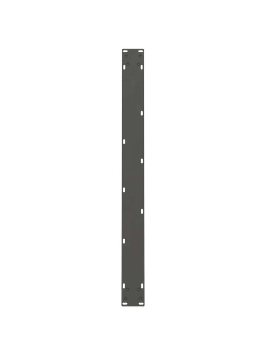 Ruokapöydän jalat antrasiitti 2 kpl 90x(72-73) cm teräs