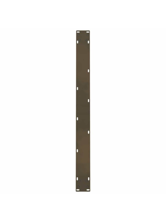 Ruokapöydän jalat, luonnonvärinen teräs, 2 kpl, 90 x (72-73) cm, teräs