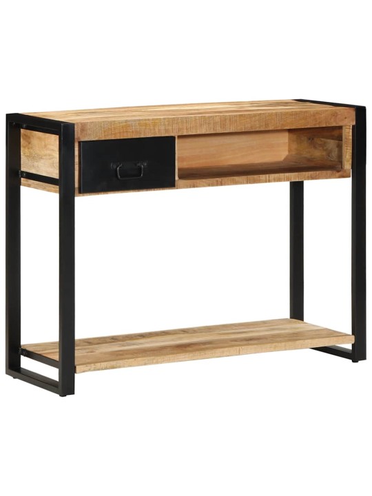 Konsolipöytä 100x35x75 cm massiivipuuta mango