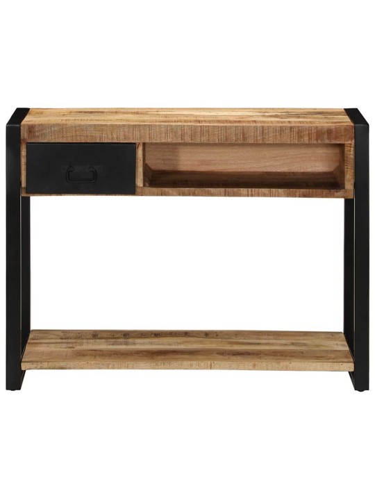 Konsolipöytä 100x35x75 cm massiivipuuta mango