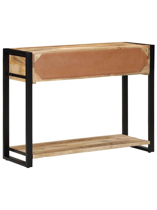 Konsolipöytä 100x35x75 cm massiivipuuta mango